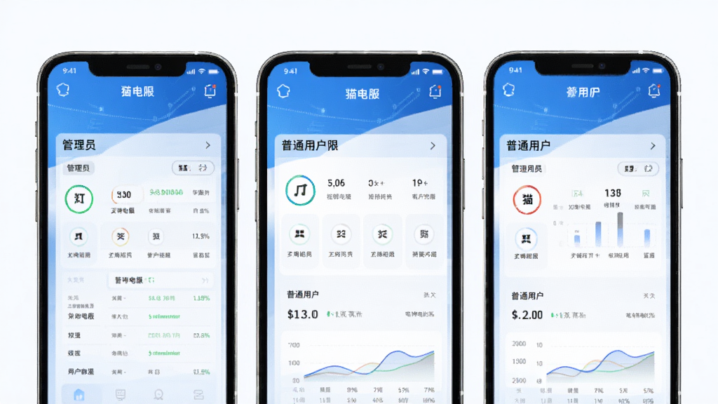è�ص��APP�༶�û�Ȩ�޹������棬չʾ����Ա����ͨ�û���ͬ������ͼ���ֻ���Ļ�ֲ�չʾ����ɫ�Ƽ��磬�Ű����룬���ʸ��壬�ɾ��޶���Ԫ��