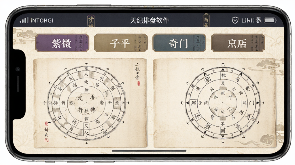 �����������չʾ�����������л����棬����Ϊ�ֻ�Ӧ�ý��棬���ְ�����΢����ƽ�����ŵȱ�ǩѡ��Ű���ֱ�ۣ����Ϊ�ŵ�������ɫ��ϸ���йż�����װ�Σ����ʸ��壬�ɾ����޶���Ԫ��