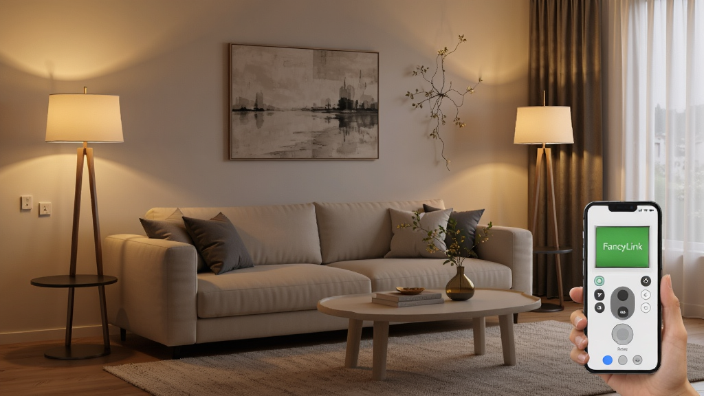 FancyLink������������ͼ������Ϊ�ִ��Ҿӿ���������Ϊɳ����ƾ���ϣ��Ű�Ϊ��������������ܰдʵ��ϸ�ڰ���ůɫ�ƹ���ֻ�ң�ػ��棬�����������ɾ����޶���Ԫ��