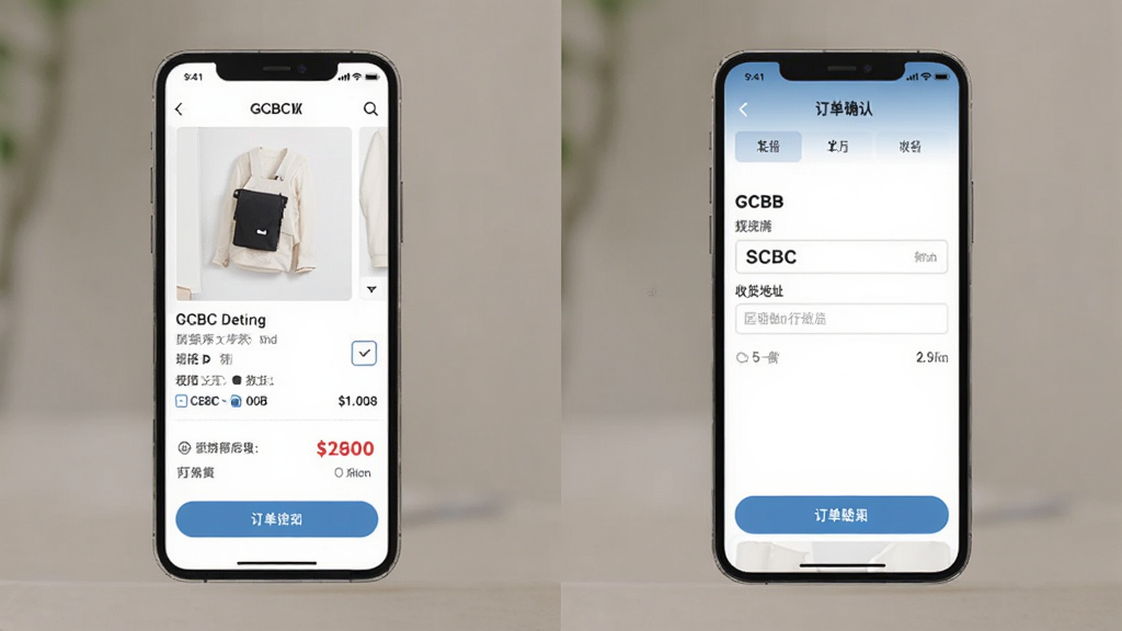 GCBC�����µ����̽��棬����Ϊ�ֻ���Ļչʾ��Ʒ����ҳ�Ͷ���ȷ��ҳ�����ַ����½ṹ���Ű�ͻ������ť�ͼ۸���Ϣ�������ˬ��ƽ��ϸ�ڰ������ѡ����ջ���ַ�������������ɾ����޶���Ԫ��