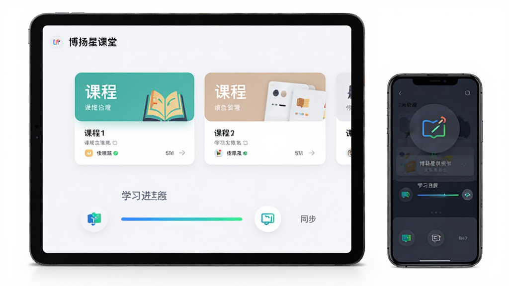 �����ǿ����������棬����Ϊһ̨ƽ����Ժ�һ���ֻ�����չʾ�����־��У��Ű��࣬���Ϊ�ִ������Ƽ��磬ϸ�ڰ����γ̿�Ƭ��ѧϰ��������ͬ��ͼ�꣬�����������ɾ����޶���Ԫ��