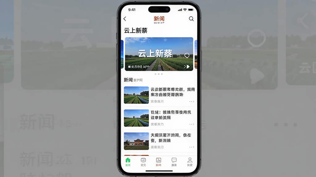 �ֻ���Ļ����ʾ�����²�APP��������ҳ���棬����Ϊ�������²̡�������Ϊ�����ֲ�ͼ���·������б����Ű��࣬���Ϊ�ִ�������Ѷ�࣬ϸ�ڰ����ײ�������������ͼ�꣬�����������ɾ����޶���Ԫ��