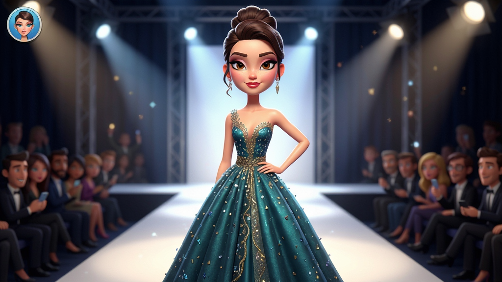 ʱװ�㣺��ױ��װ�� ��Ϸ������һλʱ��ģ������չʾ���������������������ҫ��T̨�ƹ⣬������Ϊ����3D��ͨ��ϸ�ڷḻ�����������ɾ����޶���Ԫ��