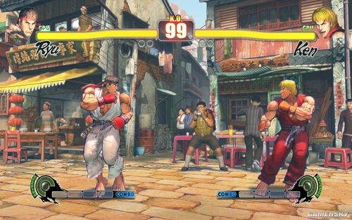 街头霸王4中文版 游戏截图