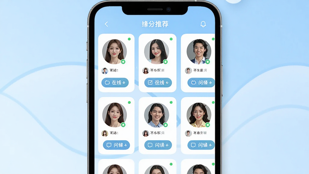 ��������APP��ҳԵ���Ƽ����棬�ֻ���Ļ����չʾ����Ƭʽ�û�ͷ���������룬����Ϊǳ�����䣬������¼�Լ��ϸ�ڰ�������״̬��ǩ���ʺ�ť�����������ɾ����޶���Ԫ��