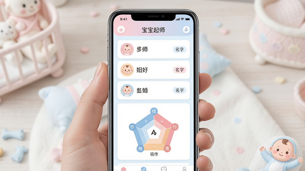 ����ȡ����ʦ�ֻ�Ӧ�ý���չʾ������Ϊ�ֻ���Ļ��ʾ�����������ҳ�棬����Ϊ�������У��Ű�����չʾ�����б������з���ͼ�������Ϊ���¼�Լ��ĸӤ��APP���ϸ�ڰ�����͵ķ�ɫ����ɫ��ɫ���ɰ���Ӥ��Ԫ��ͼ�ꡢ�ɾ�����Ŀ�Ƭʽ��ƣ����ʸ��塢�ɾ����޶���Ԫ��