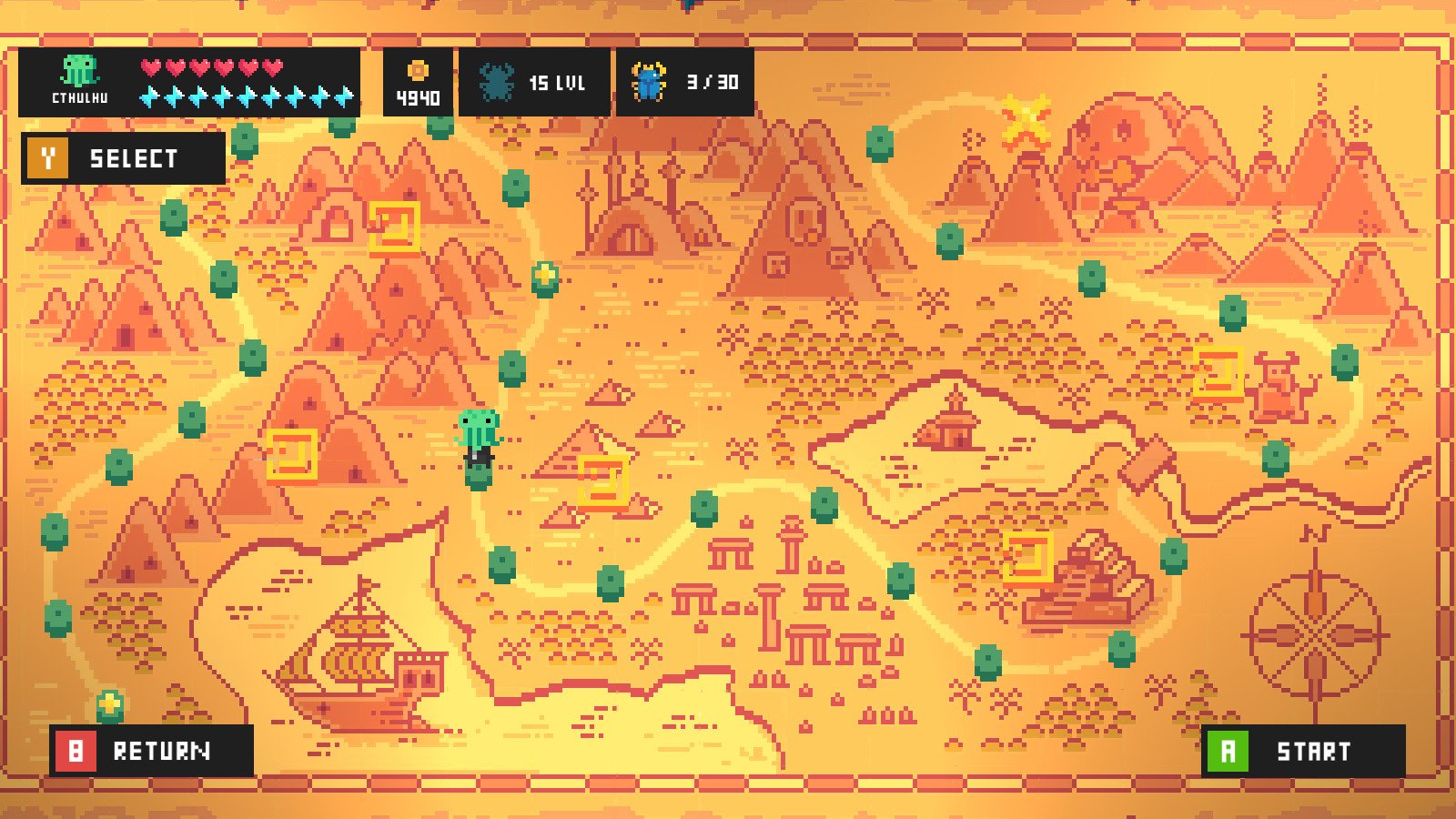 �������Temple of Spikes��Ϸ���İ��ͼ7