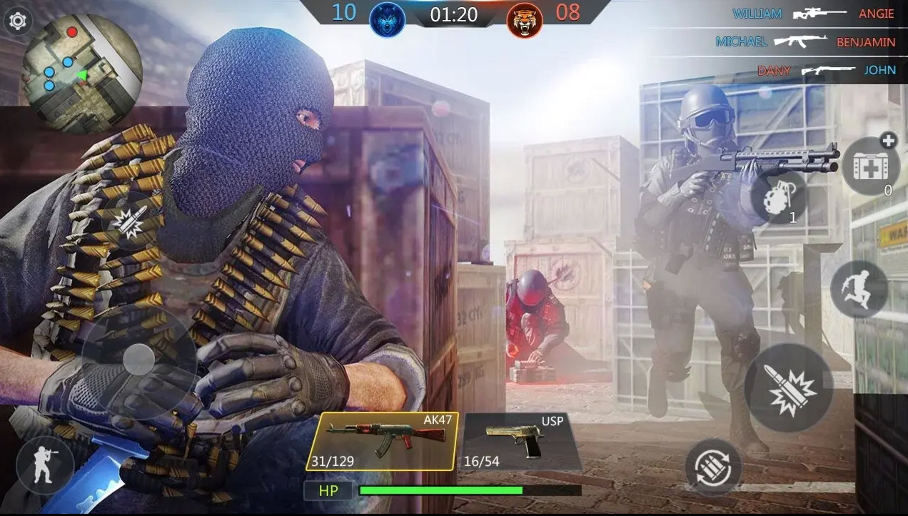 FPS���ߴ��PVP���� ��׿�� ��Ϸ��ͼ
