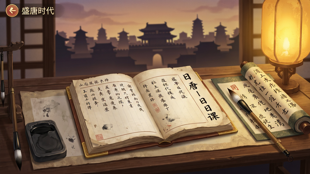 �ҵ�ʢ��ʱ��Ӧ�ý��棬�ŷ��鰸��չ���տ����ˣ��Ա߷���ë������ʫ���ᣬů��ɫ�ƹ⣬�����Ǽ�Ӱ������ϸ��ŷ�廭��񣬻���ɾ����࣬���廭��