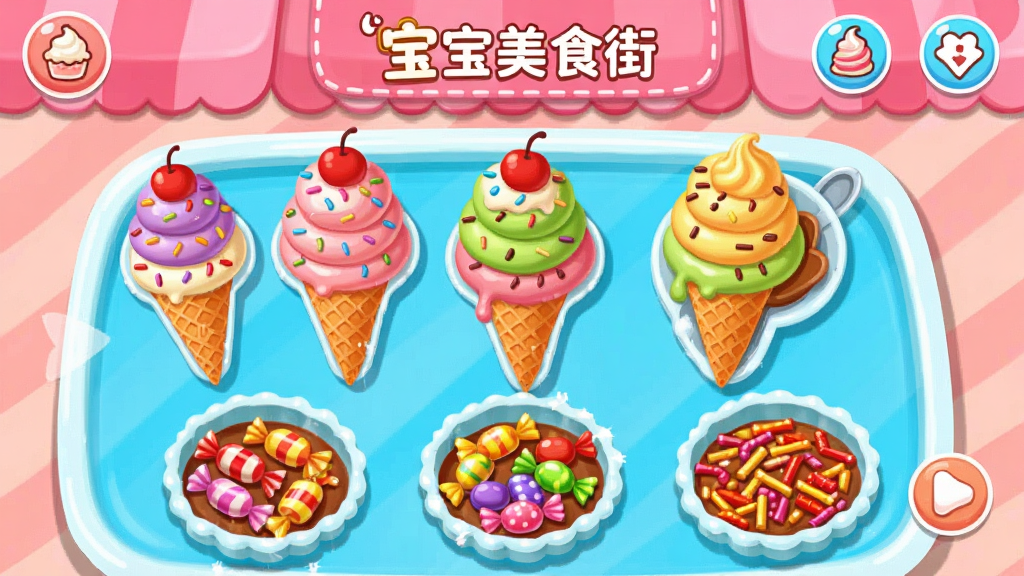 ������ʳ��APP��ƷDIY���棬չʾ������ɫ�ı���ܺ��ǹ����ϣ���ͨ���ɫ�����ޣ�����ɾ����ʺ϶�ͯ�����廭��
