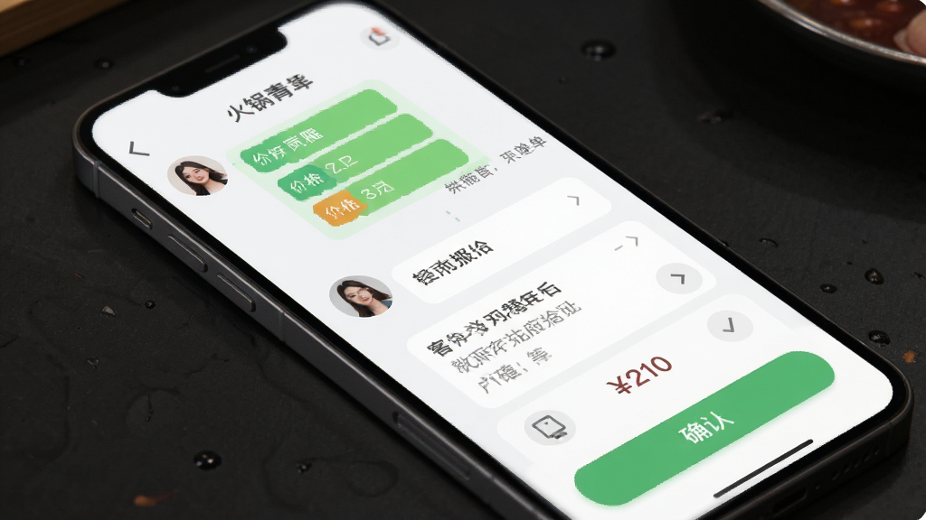 �������APP�ڹ�Ӧ����ͻ��Խӽ��棬����Ϊ�ֻ���Ļ��ʾ�����뱨�۵����������ҷ������Ű����룬�����ˬ��Լ��ϸ�ڰ���ͷ�񡢼۸��ǩ��ȷ�ϰ�ť�������������ɾ����޶���Ԫ��
