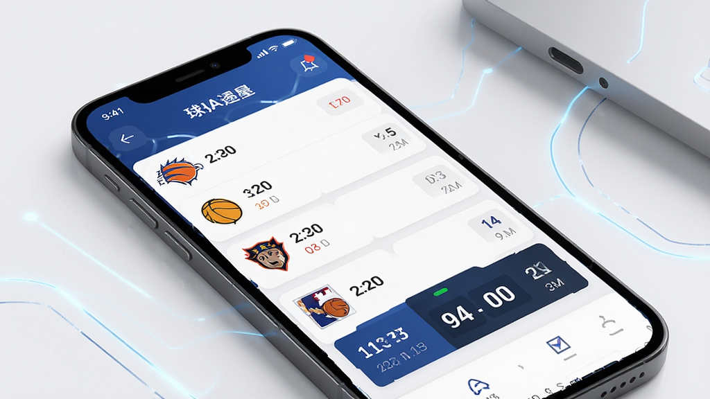 ������APP����չʾ������Ϊ�ֻ���Ļ����Ļ����ʾNBA�����б���ʵʱ�ȷ֣������������Ű����룬���Ϊ�ִ��Ƽ��У�ϸ�ڰ������ͼ��ͱ���ʱ�䣬���ʸ��壬�ɾ����޶���Ԫ��