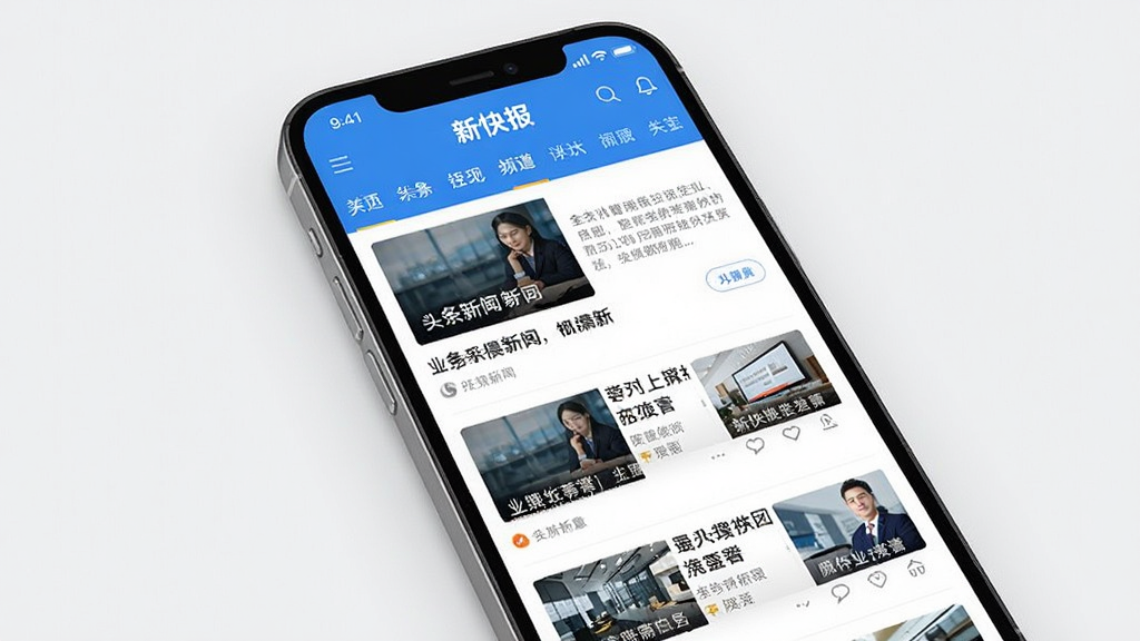 �¿챨APP����չʾͼ������Ϊһ�������ֻ�����Ļ��ʾ������Ѷ�б��������������Ű��࣬����ִ�����ϸ�ڰ���ͷ����������ͼ��Ƶ���������������������ɾ����޶���Ԫ��