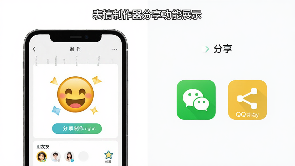 ������������������չʾ������Ϊ�ֻ���Ļ�б����������ҳ����΢��QQ����ͼ�꣬����Ϊ���ҷ���չʾ������������裬�Ű�ֱ�ۣ����Ϊ�����罻�磬ϸ�ڰ���������ť�������б����ղؼ�ͼ�꣬���ʸ���ɾ��޶���Ԫ��