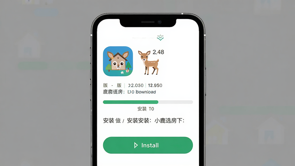 С¹ѡ��App���ذ�װ����չʾ������Ϊ�ֻ���Ļ����ʾ���ؽ����밲װ��ť������Ϊ�����ֻ�����չʾ���Ű��࣬���Ϊ�ִ���ƽ����ϸ�ڰ�������ͼ�ꡢ�汾��Ϣ����װ��ʾ�����ʸ��壬�ɾ����޶���Ԫ��