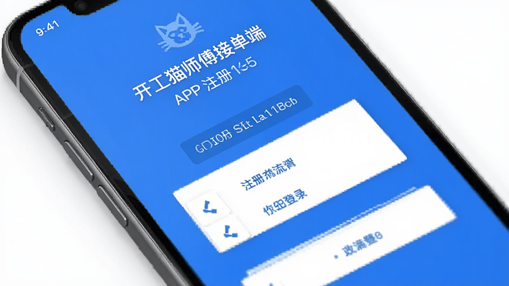 ����èʦ���ӵ���APPע���¼���棬�ֻ���Ļչʾ�������ɫ���ע���������������廭�ʣ��ɾ��޶���Ԫ��
