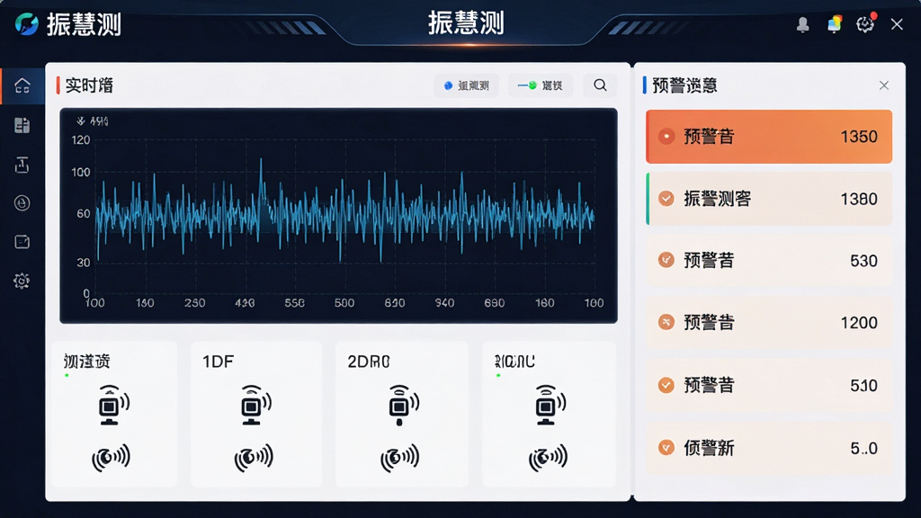 ��ҵ�豸״̬����Ǳ��̽��棬����Ϊ����۲⡱�������л��棬���־���չʾʵʱ������Ԥ���б����Ű����������Ƽ��У�ϸ�ں�������ͼ�������ݿ�Ƭ�����ʸ��壬�ɾ����޶���Ԫ��