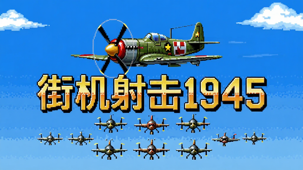 �ֻ����1945��Ϸ�����棬һ�ܶ�սս�����������з��У��·��Ǿ���ֻ����ĵл���ӣ�����������