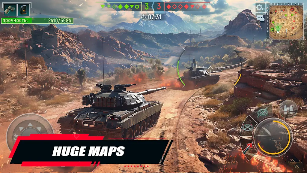 ̹������Tank Force7.1.6 2026 װ�׶�ս�������н�ͼ
