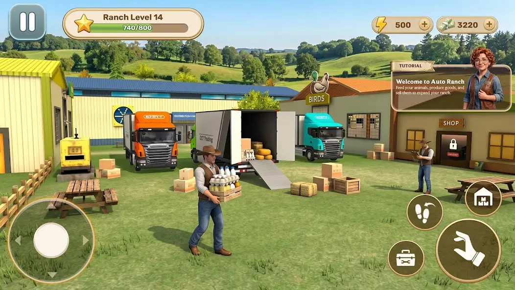 �Զ�����ģ���� Auto Ranch Farm Simulator1.2 �ٷ������н�ͼ