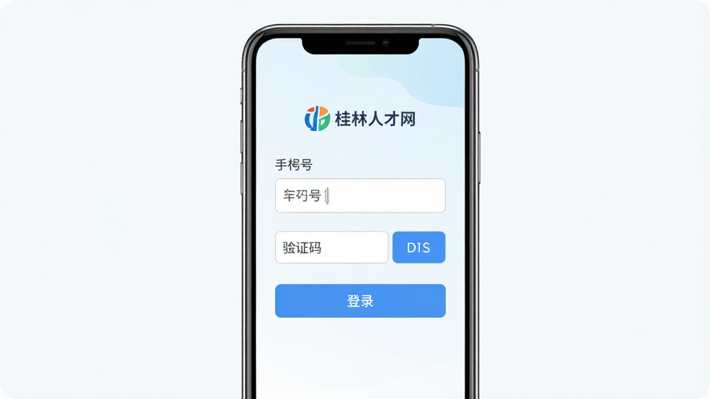 �����˲���APP��¼���棬����Ϊ�ֻ���Ļչʾ��¼ҳ�棬����Ϊ���б������Ű��࣬���Ϊ����ǳɫ����磬ϸ�ڰ����ֻ����������֤�밴ť����ɫ��¼��ť�������˲���Logo�����ʸ��壬�ɾ����޶���Ԫ��