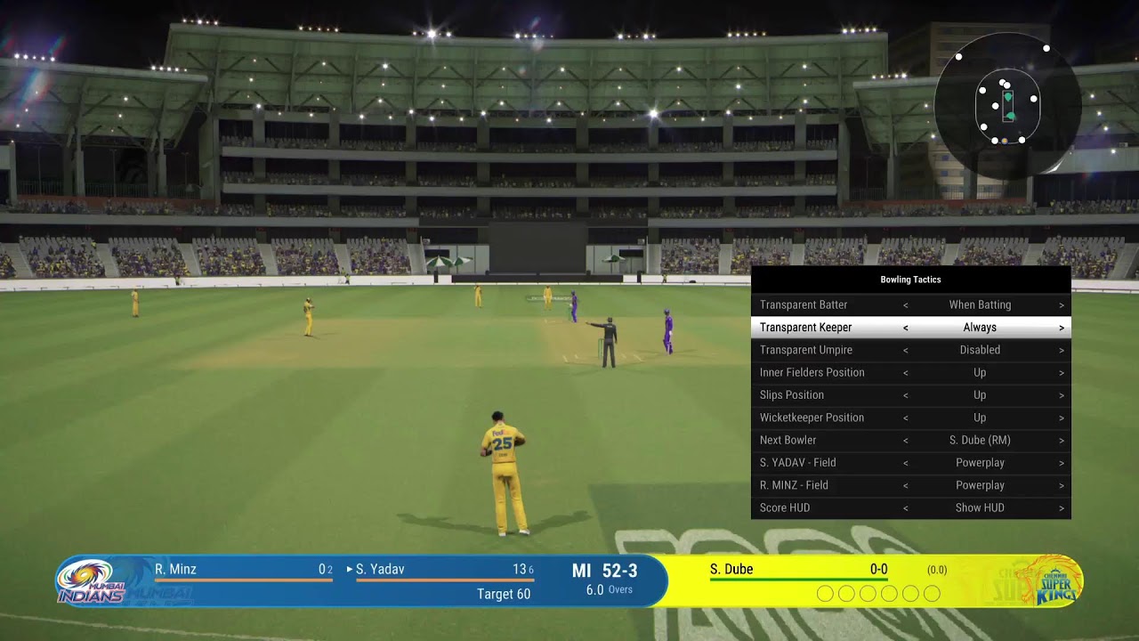 Cricket Champions Cup 2026 游戏操作界面 投球击球教程
