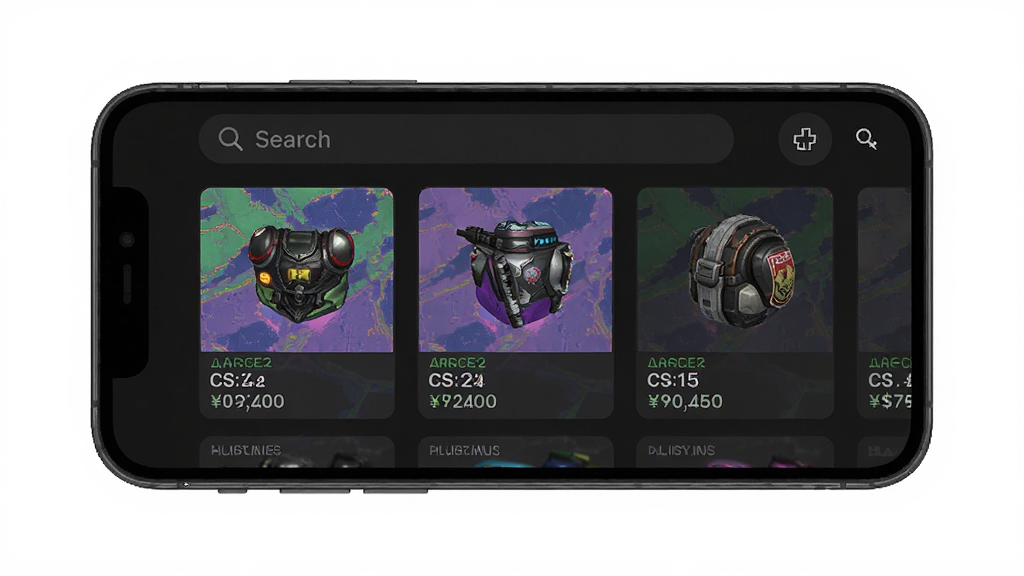 V5item��������չʾ������Ϊ�ֻ���Ļ��CS:GO��Ʒ����б�������Ϊ���½ṹ�����������·���Ʒ��Ƭ���Ű����������Ƽ����ڣ�ϸ�ڰ���������Ƥ������ͼ�ͼ۸��ǩ�����ʸ��壬�ɾ����޶���Ԫ��