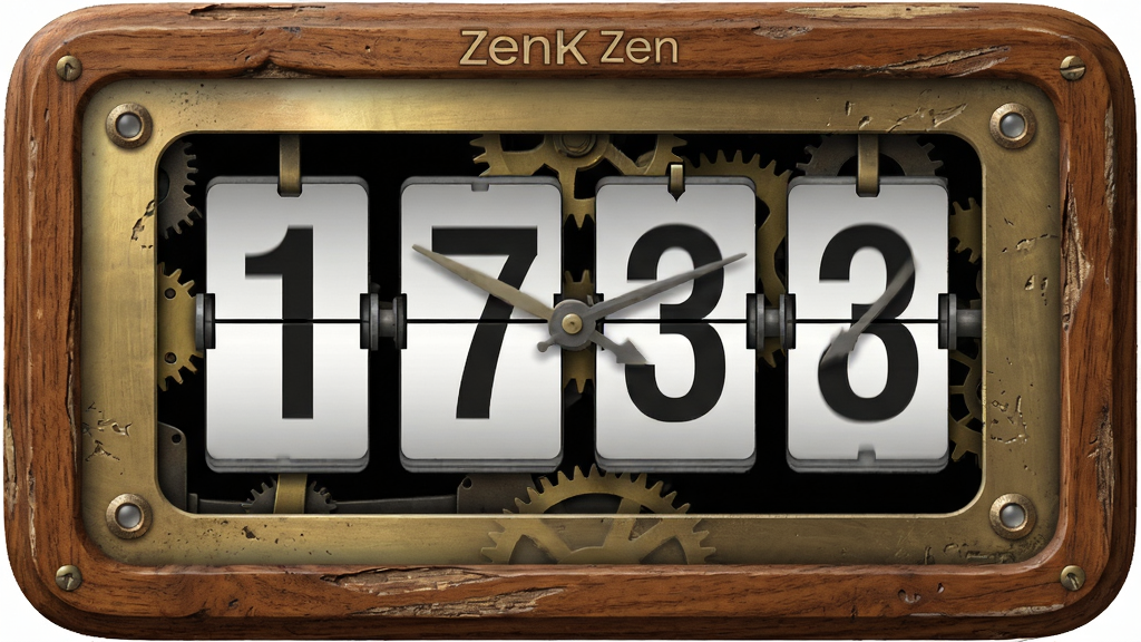 ʱ��Zen����С�����ҳʱ�ӽ���չʾ������Ϊ���Ż�е��ҳ����ʱ�ӣ����־��У��Ű��࣬��񸴹ſƼ���ϸ�ڰ������ַ�ҳ������ľ�ʱ߿򣬻��ʸ��壬�ɾ��޶���Ԫ��