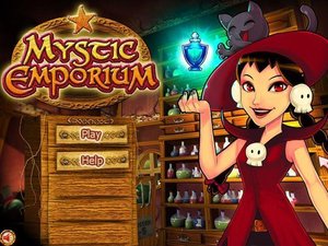 小女巫的魔法商店 游戏画面