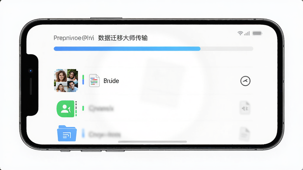 ����Ǩ�ƴ�ʦ������Ƚ��棬����Ϊ�ֻ���Ļ��ʾ���������ļ��б�������Ϊ���½ṹ���Ű����������Ϊ�ִ���ԼUI���ϸ�ڰ�����Ƭ����ͼ��ͨѶ¼ͼ�ꡢ�ĵ�ͼ���������У����ʸ��壬�ɾ����޶���Ԫ��