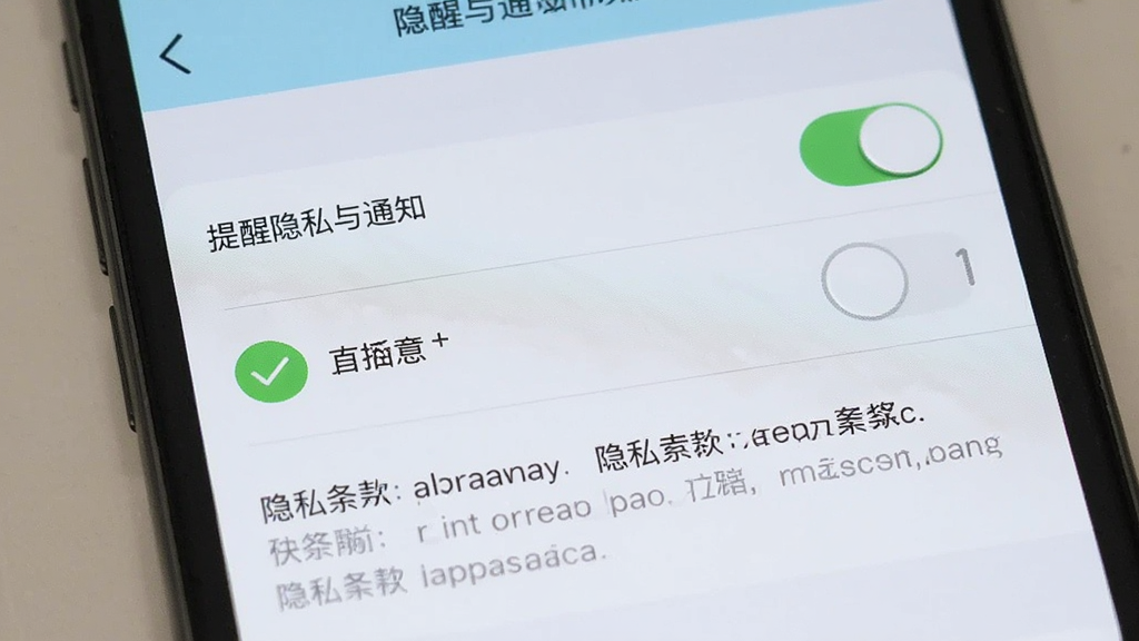 �ҵ�������˽��֪ͨ����ҳ�棬����Ϊ�ֻ���Ļ�е�����ѡ������������У��Ű����룬���Ϊ����ǳɫ��ϸ�ڰ������ذ�ť���Լ�ͼ�����˽������ڣ������������ɾ����޶���Ԫ��