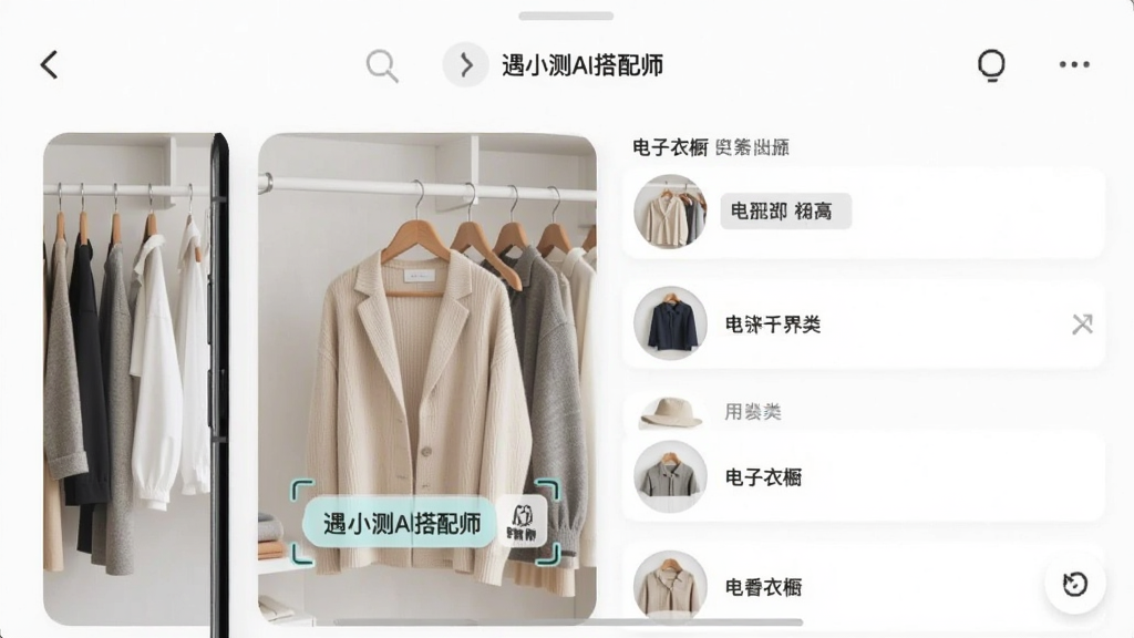 ��С��AI����ʦ �����³� �����ͼ չʾ����ʶ���ǩ������б� �ֻ���Ļ ������·�� �������� �ɾ� �޶���Ԫ��