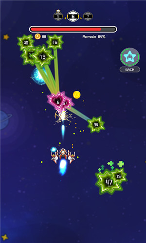Space Cruises :Shooting game 安卓版 道具属性