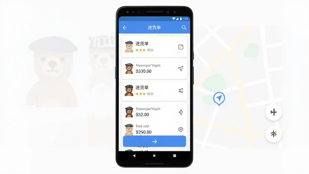 ���ܾ���APP����չʾ���ֻ���Ļ����ʾ�������б��͵�����ͼ������Ϊһ��������׿�ֻ������־��У��Ű��࣬���Ϊ�ִ���ƽ����ƣ�ϸ�ڰ�����ɫ������ť�Ͱ�ɫ��Ƭʽ�б��������������ɾ����޶���Ԫ��