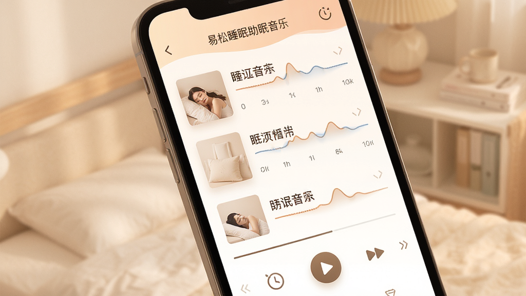 ����˯���������ֲ��Ž��棬����Ϊ�ֻ�չʾ�����б��벥�ſ��ƣ��������½ṹ���Ű���ˬ����������ů��ϸ�ڰ������ζ�������ʱͼ�꣬�����������ɾ����޶���Ԫ��