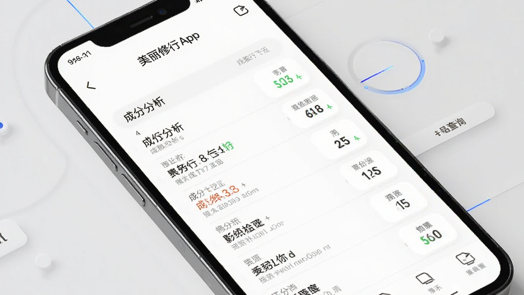 ��������App��Ʒ��ѯ����չʾ���ֻ���Ļ����ʾ�ɷַ����б�������ɫ�������ִ��Ƽ���񣬸��廭�ʣ��ɾ��޶���Ԫ��