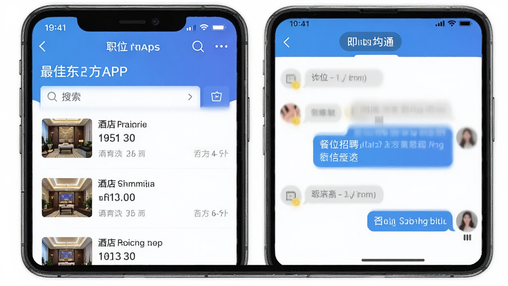 ��Ѷ���APP�����ͼ���ֻ���Ļ��չʾְλ�����б��뼴ʱ��ͨ�Ի�����ɫ��ɫ�����棬����չʾ�Ƶ������Ƹ��λ��Ϣ���ɾ����࣬���廭��