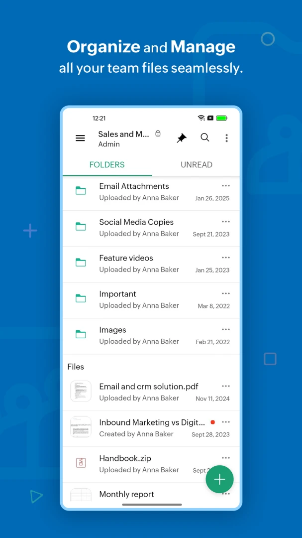Zoho WorkDrive3.0.20 ��׿�����н�ͼ