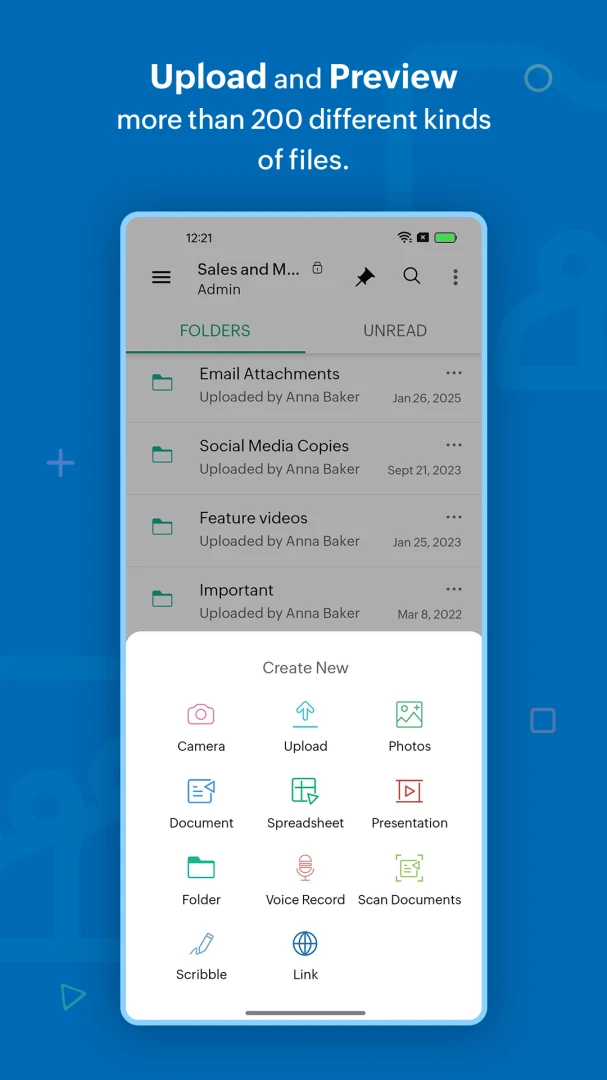 Zoho WorkDrive3.0.20 ��׿�����н�ͼ