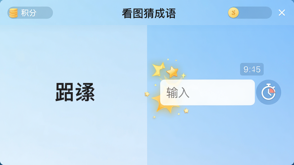 ������չʾ����ͼ�³�������ڵĳ���������棬�����ʾ��ʼ����Ҳ��������͵���ʱͼ�꣬����Ϊǳ��ɫ���䣬�������ҷ��������Ϊ�ִ���Լ��ϸ�ڰ���������ʾ��������Ч�����ʸ��壬�ɾ����޶���Ԫ��