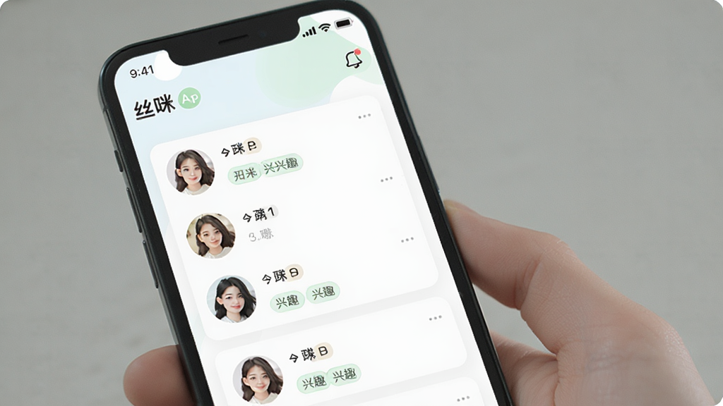 �ֻ���Ļչʾ��˿�䡹Appͬ�Ǹ����û��б����棬�������ֻ����û�ͷ��Ƭ������Ϊ�������У��Ű�������࣬�����������ϵ��ϸ�ڰ��������ǩ����Ȥ��ǩ������1080P���ɾ����޶���Ԫ��