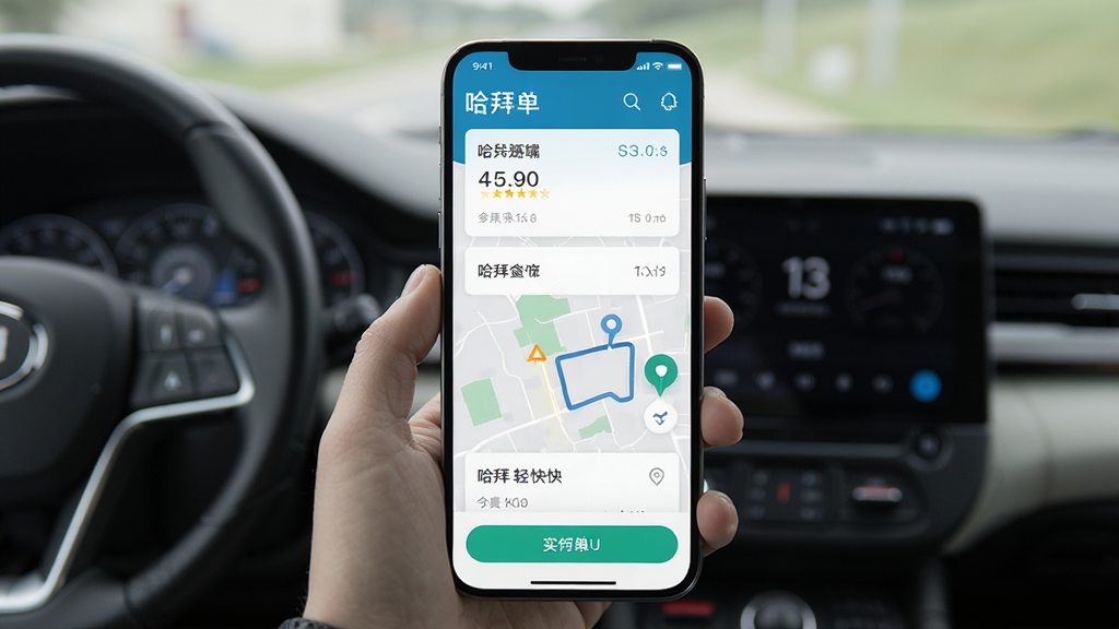 ������쳵�����ֻ�����չʾ��˾�����ڲ鿴�����б�������Ϊ�ֻ���Ļ�ͳ�����APP���棬���־��У��Ű��࣬���Ϊ�ִ��Ƽ��У�ϸ�ڰ���������Ƭ����ͼ�켣���ӵ���ť�������������ɾ����޶���Ԫ��