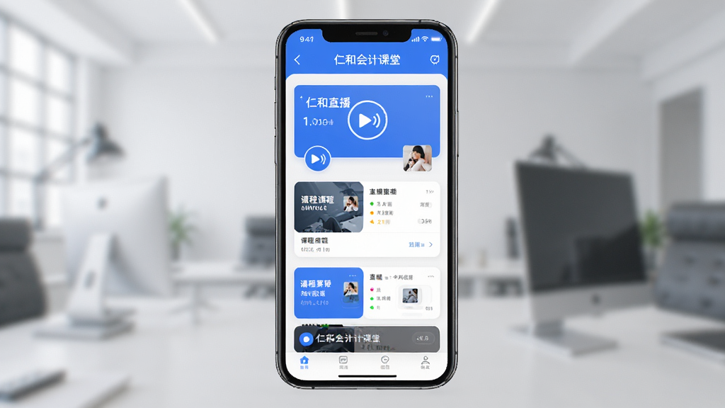 �ʺͻ�ƿ���APP����չʾ���ֻ���Ļ����ʾ�γ��б���ֱ����ڣ�����Ϊһ�������ֻ������־��У��Ű��࣬����ִ�����ϸ�ڰ�����ɫ��ɫ�����γ̿�Ƭ��ֱ��ͼ�꣬�����������ɾ����޶���Ԫ��