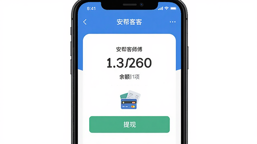 �����ʦ����Ӧ����Ǯ������ҳ�棬����Ϊ�ֻ���Ļ��д������Ϊ����չʾ�����Ϊ��ƽ��UI��ƣ�ϸ�ڰ���������֡����ְ�ť�����п�ͼ�꣬�����������ɾ����޶���Ԫ��