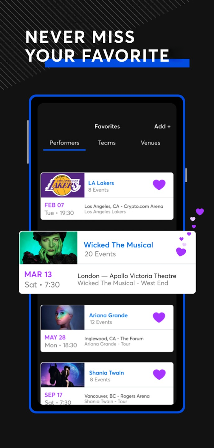 Ticketmaster�ٷ���301.0 2026 ��Ʊת�����н�ͼ