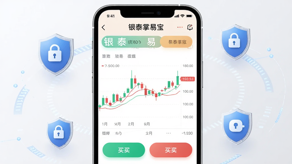 һ���ֻ�APP����չʾͼ��������������̩���ױ��Ľ��׹���ҳ�棬�й�ƱK��ͼ��������ť����Χ�����Ŷ��ơ����Ȱ�ȫͼ�꣬���ּ�࣬���Ƽ��У�ϸ�ھ��£������������ɾ�������Ԫ��