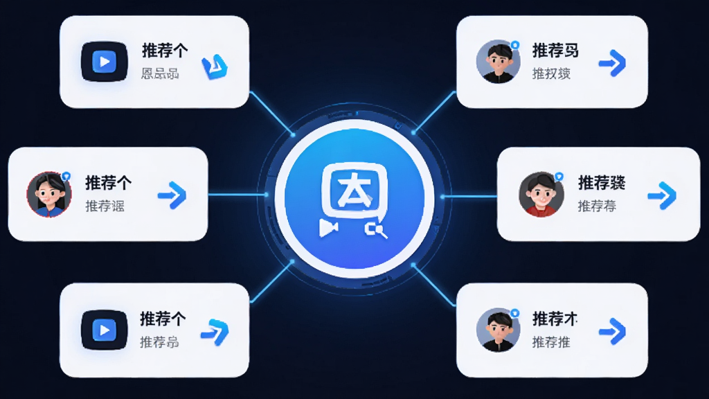 ����Ϊ����App�������Ƽ�ʾ��ͼ������Ϊ����Բ��ͼ������Χ���ӵ����ݿ�Ƭ���Ű�ʷ���״�����Ƽ������Լ��ϣ�ϸ�ڰ�����Ƶͼ�ꡢ�û�ͷ���Ƽ���ͷ�������������ɾ����޶���Ԫ��