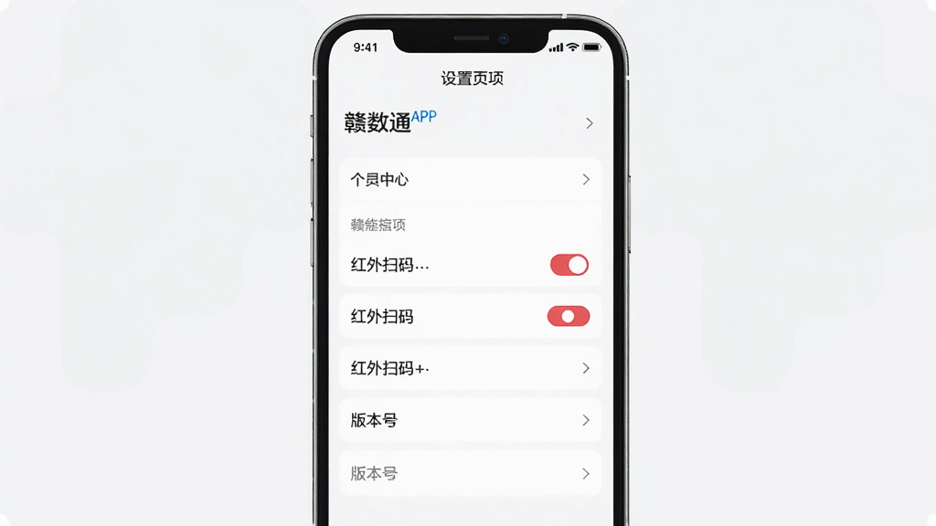 ����ͨAPP��������ҳ�棬����Ϊ�ֻ���Ļչʾ����ѡ���б��������������У��Ű����룬����Լ��ˬ��ϸ�ڰ�������ɨ�뿪�غͰ汾�ţ������������ɾ����޶���Ԫ��