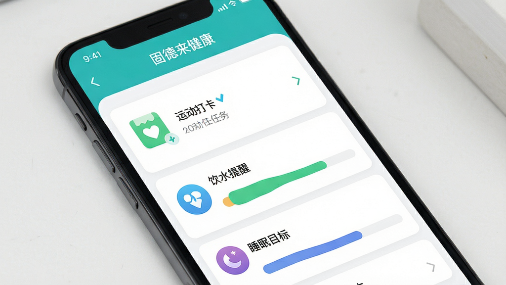 �̵�������APP�����ƻ����棬����Ϊ�ֻ���Ļչʾÿ�������嵥������������ַ����飬�Ű��࣬����������죬ϸ�ڰ����˶��򿨡���ˮ���ѡ�˯��Ŀ��ͼ�꣬���ʸ��壬�ɾ����޶���Ԫ��