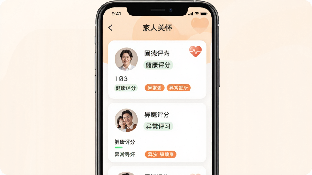 �̵�������APP���˹ػ�ҳ�棬����Ϊ�ֻ���Ļ��ʾ��λ��ͥ��Ա������Ƭ������Ϊ�������У��Ű����룬�����ܰ��ͣ�ϸ�ڰ���ͷ�񡢽������֡��쳣��ʾ��ǩ�������������ɾ����޶���Ԫ��